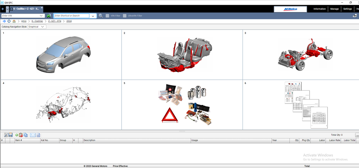 GENERAL GMNA ELECTRONIC PARTS CATALOG