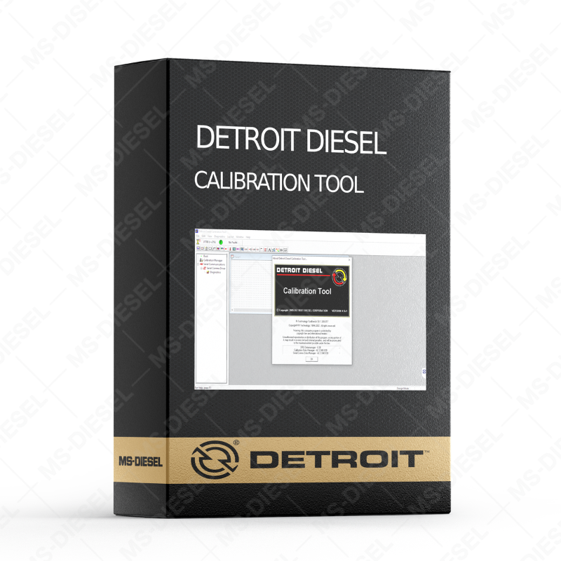 DETROIT DIESEL CALIBRATION TOOL DDCT 4.5C1 + METAFILES + CALIBRATIONS