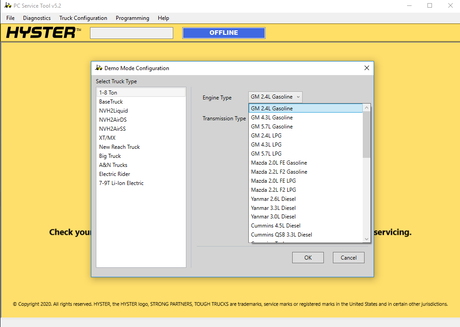 Hyster Diagnostic Program PC Service Tool v5.2 2023