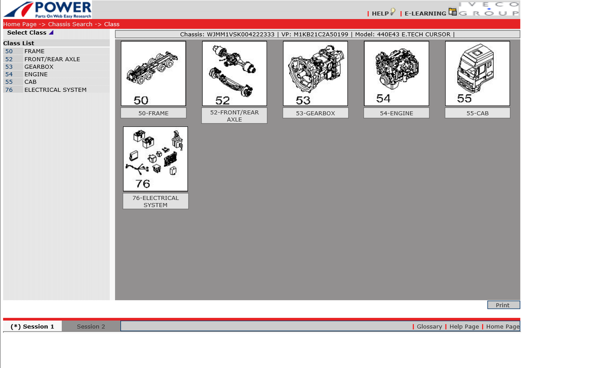 IVECO POWER TRUCKS & BUS Q1.2023 EPC SPARE PARTS CATALOG DVD