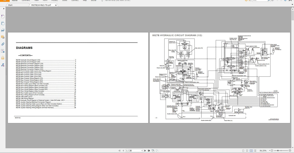 Kawasaki Wheel Loader Service & Part Manual and Circuit Diagram 2020 PDF DVD