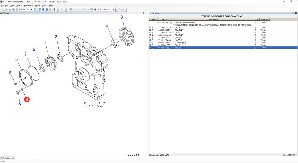 Komatsu CSS EPC Mining Bulldozers 05.2022 Spare Parts Catalog