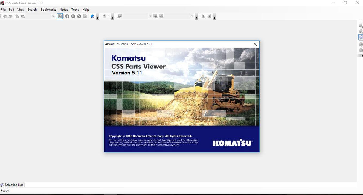 Komatsu Linkone CSS-NET Parts Viewer 5.11 02.2022 JAPAN + EUR + USA Spare Parts Catalog