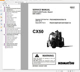 Komatsu Forklift 11.6 GB PDF Updated 2022 All Model Shop Manuals, Service Manual DVD