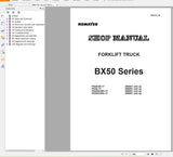 Komatsu Forklift 11.6 GB PDF Updated 2022 All Model Shop Manuals, Service Manual DVD