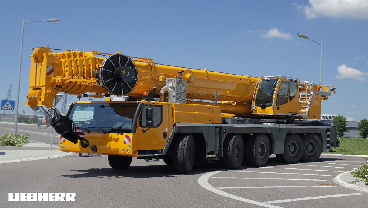 LIEBHERR LICCON UNIVERSAL WORK PLANNER MOBILE CRANE LTM 1160-5.2 160 TON