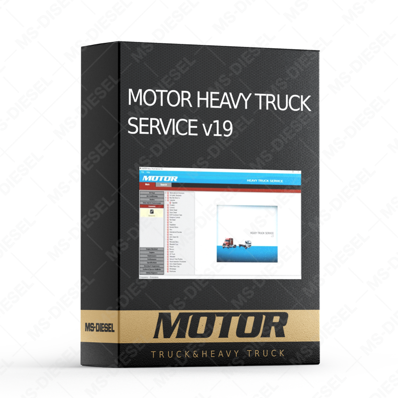 Motor Heavy Truck Service v19.0 - Repair and Service Procedures Service Information & Wiring Diagrams