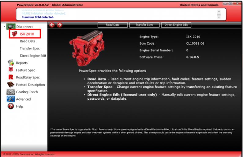 CUMMINS  POWERSPEC 12.0 2024