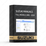 SUZUKI SERVICE MANUALS FULL MODELS 1981 - 2019