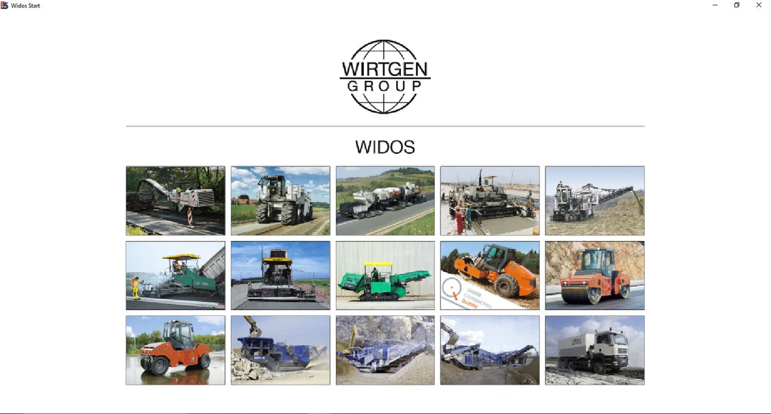 Wirtgen WIDOS Spare Parts Catalog [01.2013]