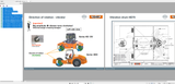 Wirtgen Hamm 1.3 GB Service Training, Operating Parts Manual & Schematic