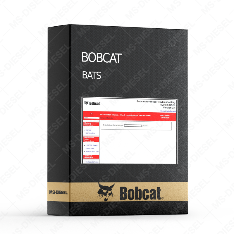 Bobcat BATS Advanced Troubleshooting System 2.4 2021.05