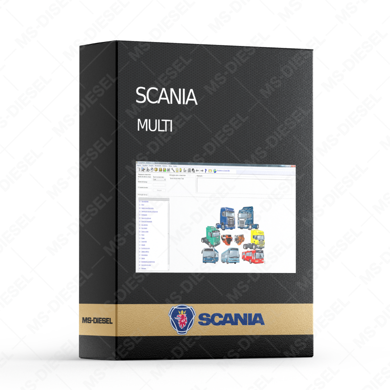 Scania Multi 2025 (1.2025) Spare Parts & Manuals - Offline
