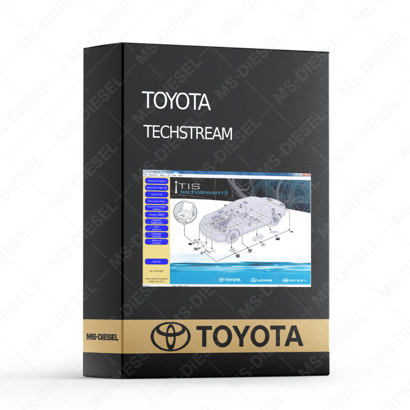 Toyota Techstream V18 (02.2023) 4000 Days Activation
